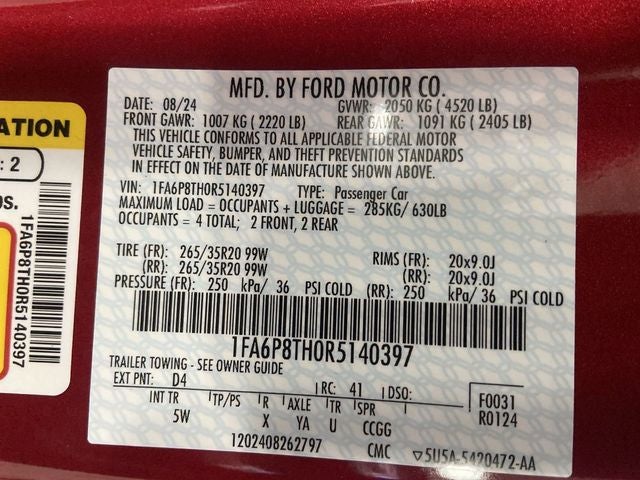 2024 Ford Mustang EcoBoost Premium
