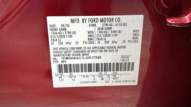 2020 Ford Explorer ST