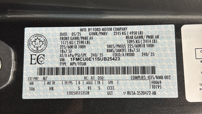 2025 Ford Escape Plug-In Hybrid Base