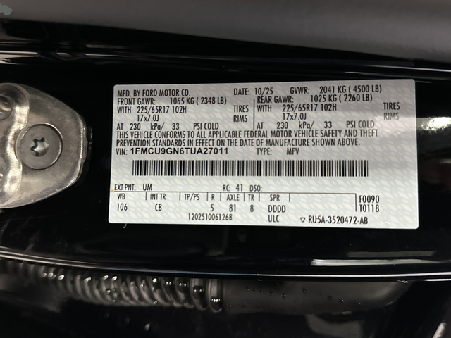 2026 Ford Escape Active