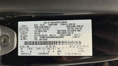 2022 Ford Escape SEL