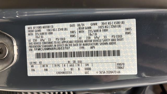 2024 Ford Escape ST-Line