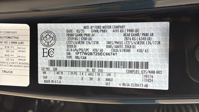 2025 Ford F-250SD Platinum