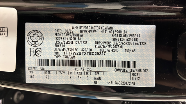 2026 Ford F-250SD Platinum