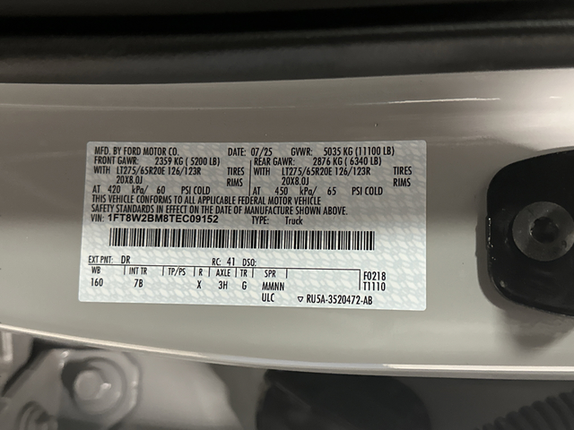 2026 Ford F-250SD Platinum