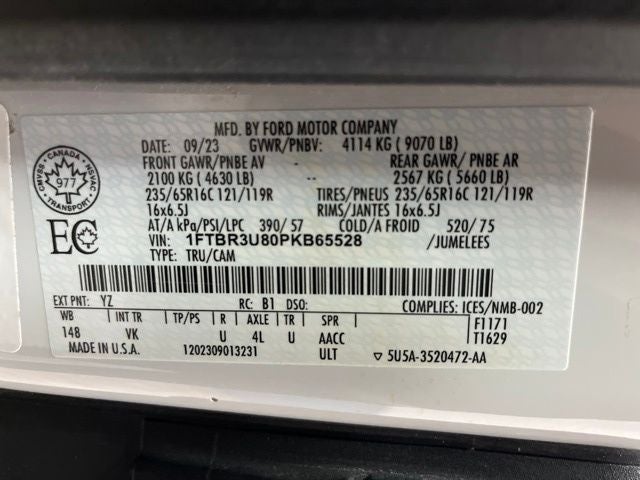2023 Ford Transit-250 Base