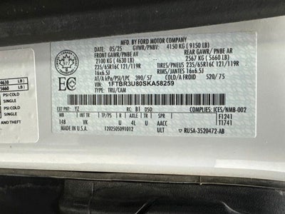 2025 Ford Transit-250 Base
