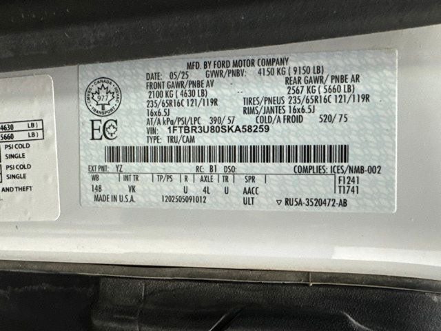 2025 Ford Transit-250 Base