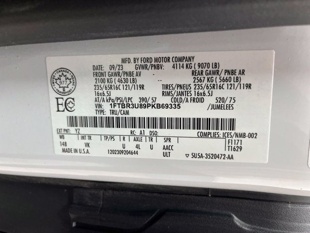 2023 Ford Transit-250 Base