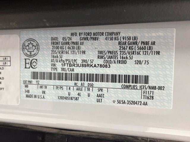 2024 Ford Transit-250 Base