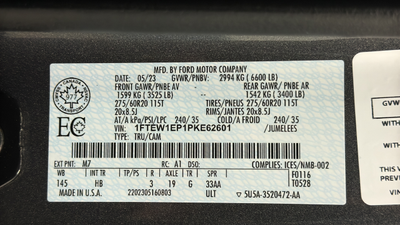 2023 Ford F-150 Lariat