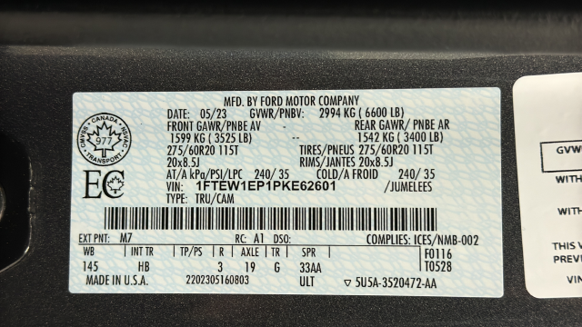 2023 Ford F-150 Lariat