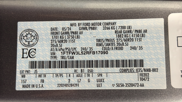 2024 Ford F-150 XLT
