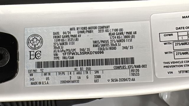 2024 Ford F-150 XLT