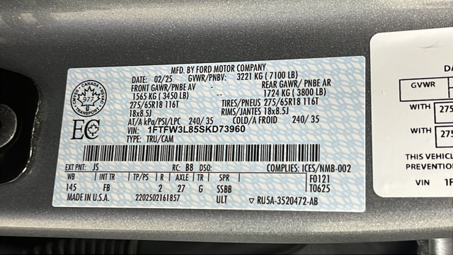 2025 Ford F-150 XLT