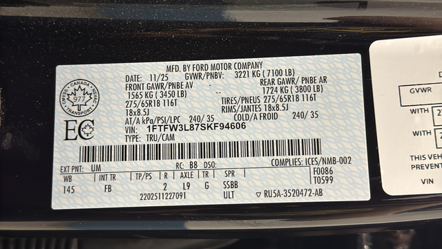 2025 Ford F-150 XLT