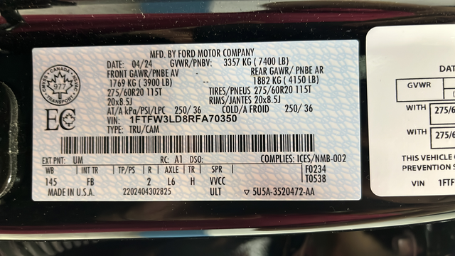 2024 Ford F-150 XLT Hybrid