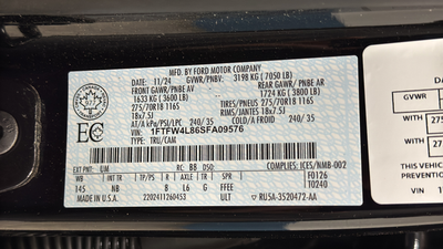 2025 Ford F-150 Tremor