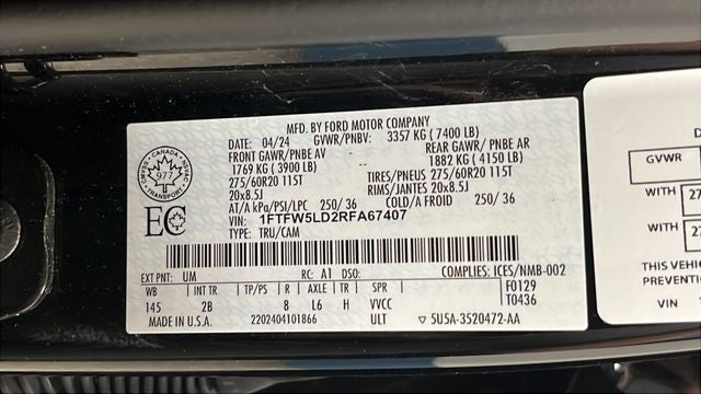2024 Ford F-150 Lariat