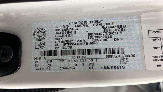 2024 Ford F-150 Lariat