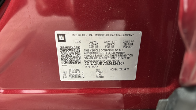 2021 Chevrolet Equinox LT