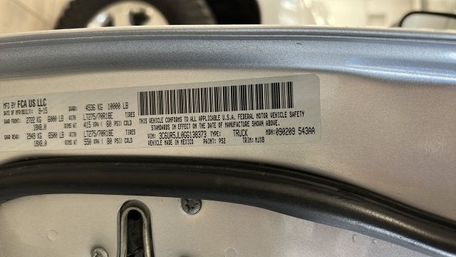 2016 RAM 2500 Big Horn