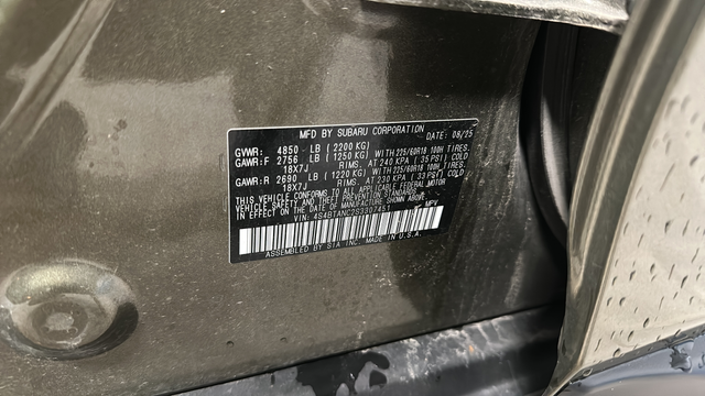 2025 Subaru Outback Limited