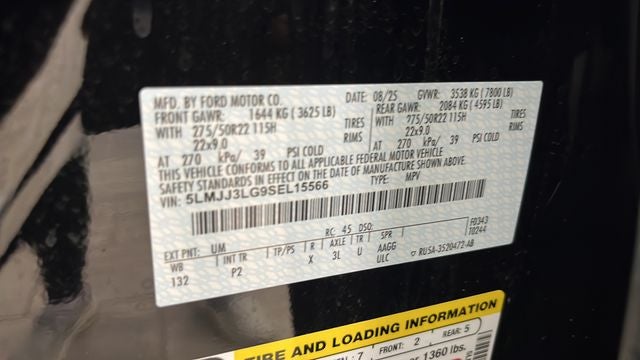 2025 Lincoln Navigator L Reserve