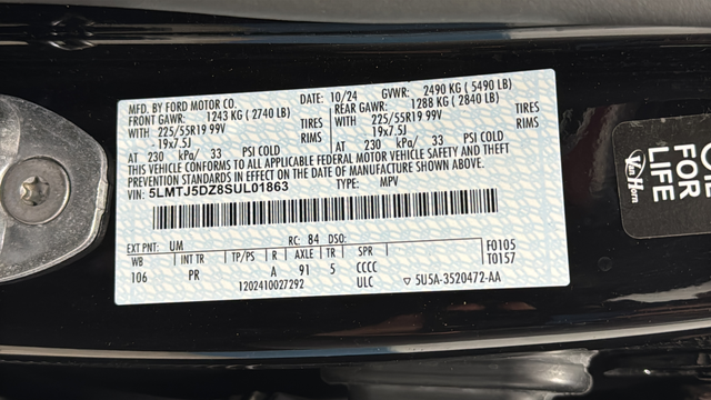 2025 Lincoln Corsair Plug-In Hybrid Grand Touring