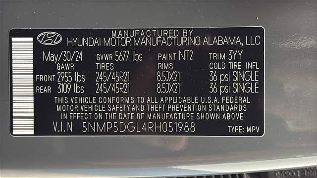 2024 Hyundai Santa Fe Calligraphy