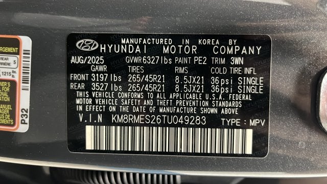 2026 Hyundai Palisade Calligraphy