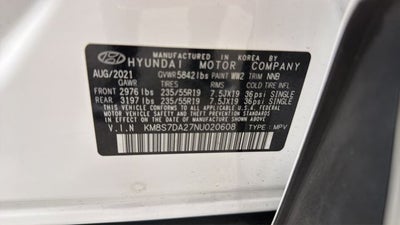 2022 Hyundai Santa Fe Plug-In Hybrid Limited