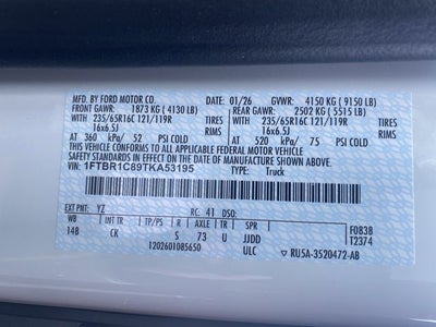 2026 Ford Transit-250 Base