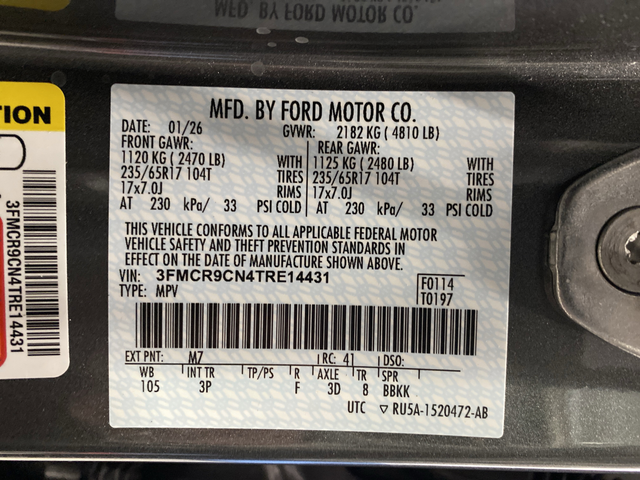 2026 Ford Bronco Sport Outer Banks