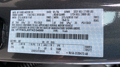 2026 Ford F-150 XLT