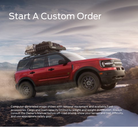 Start a custom order | Van Horn Ford Lomira in Lomira WI